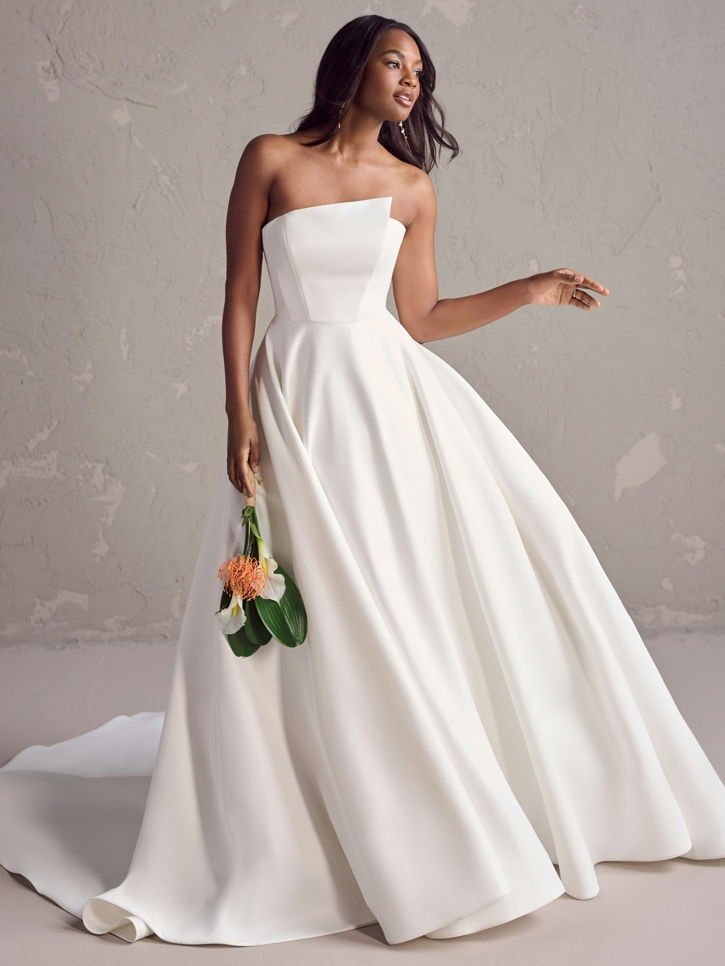 As-Is Off-the-Shoulder Ball Gown Wedding Dress | David's Bridal